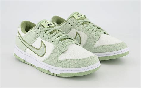 nike dunks sage green|green fuzzy nike dunks.